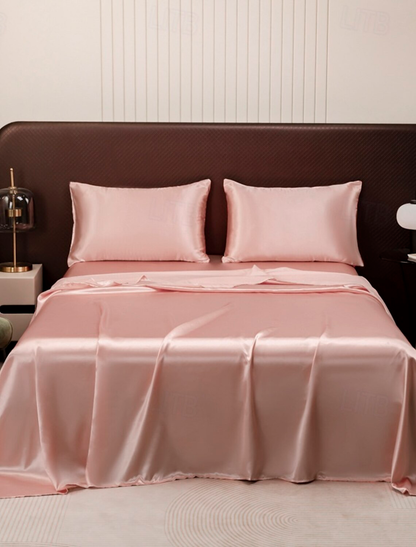 Set completo da letto in seta Mulberry