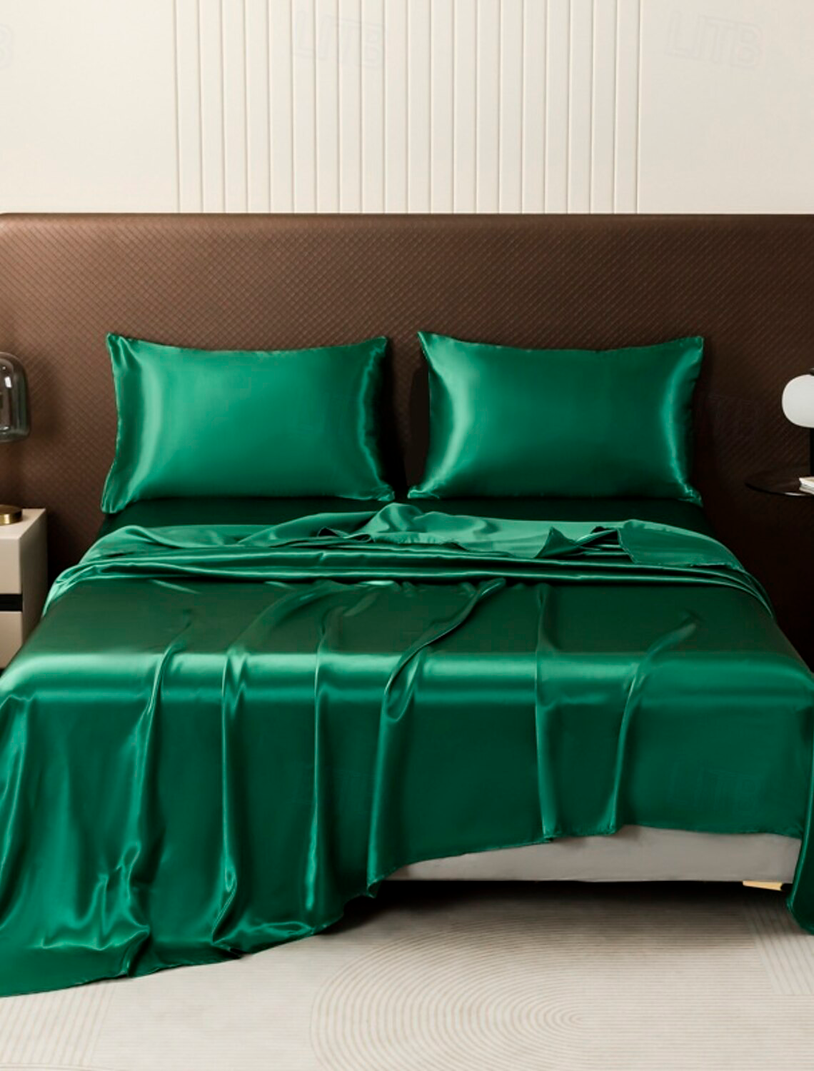 Set completo da letto in seta Mulberry